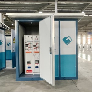Sous-station de transformation de distribution compacte Dyn11, sous-station 500kva 1000kva, avec prix 3