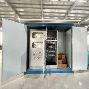 Schnelle Lieferung einer kompakten 1250-kVA-1300-kVA-Umspannstation für Stromverteilungsanlagen5