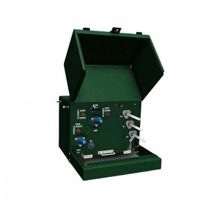Maßgeschneiderter IEEE-Standard 12470 V bis 400/230 V 75 kVA Einphasen-Padmount-Transformator mit IFD3