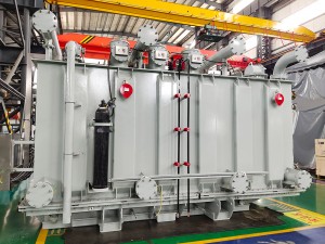 Kontak Alarm Suhu 6000kva 10000 KVA transformator daya 11kV 33kv /0.415KV OLTC Oil Immersed Transformer7