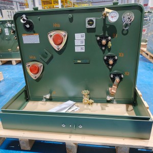 Трансформатор за дистрибуција 75 kva 100 kva 13200v масло Потопено еднофазен padmount трансформатор за отворено6