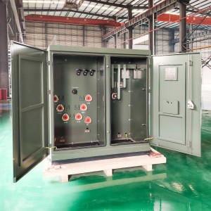 Фабрика во Кина 750KVA 1500KVA Трансформатор 4 од типот на масло за трансформатор монтиран трифазен подлога