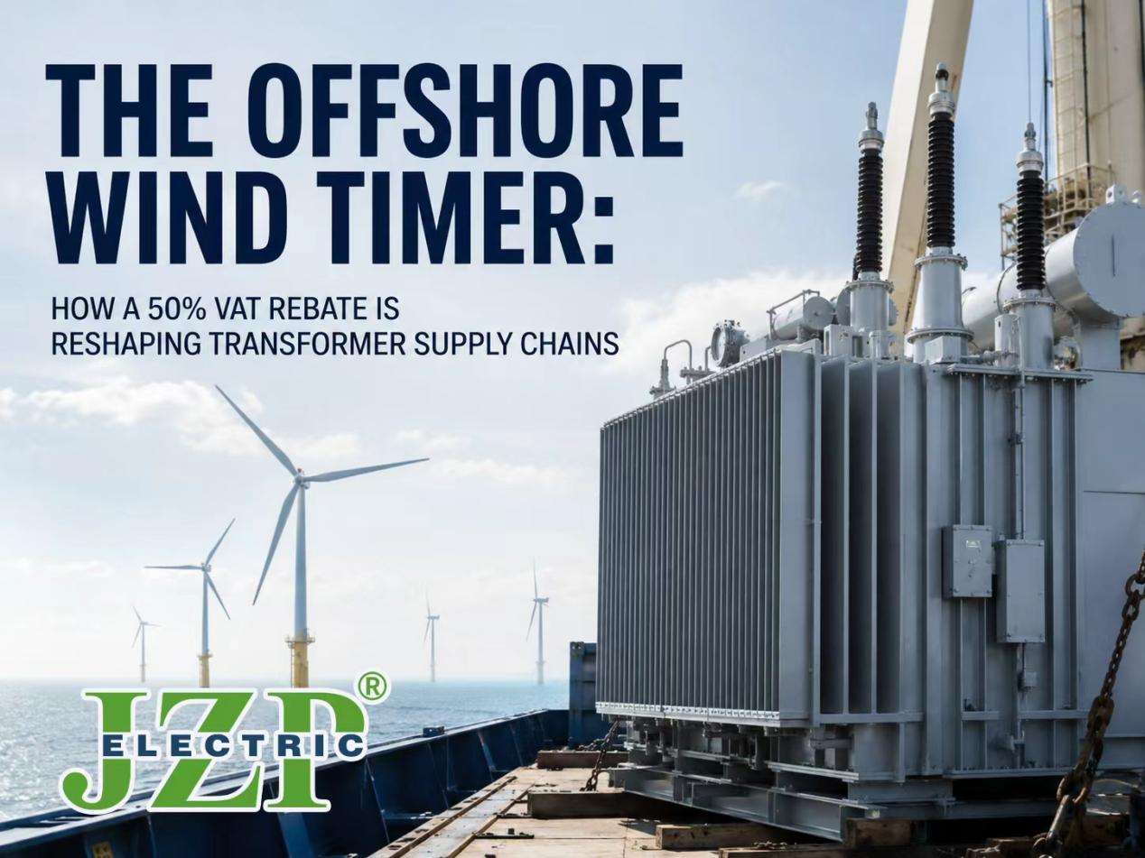 The Offshore Wind Timer: How a 50% VAT Rebate Is Reshaping Transformer Supply Chains
