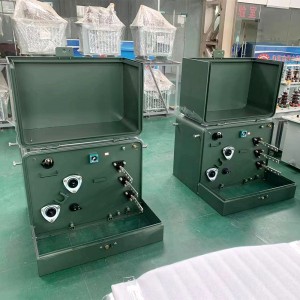 Betrouwbaarheid Veiligheid Fabrieksprijs 50 kva 2400V tot 416V Eenfasige op pad gemonteerde stroomtransformator7