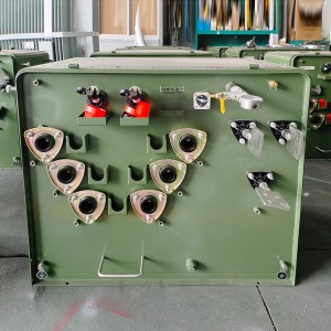 Oil type transformer 75 kva 12000V to 400/230V single phase pad mounted transformer6