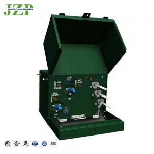 JZP Moderný dizajn Nová technológia 12470V až 416V 75 kva Jednofázový transformátor namontovaný na podložke