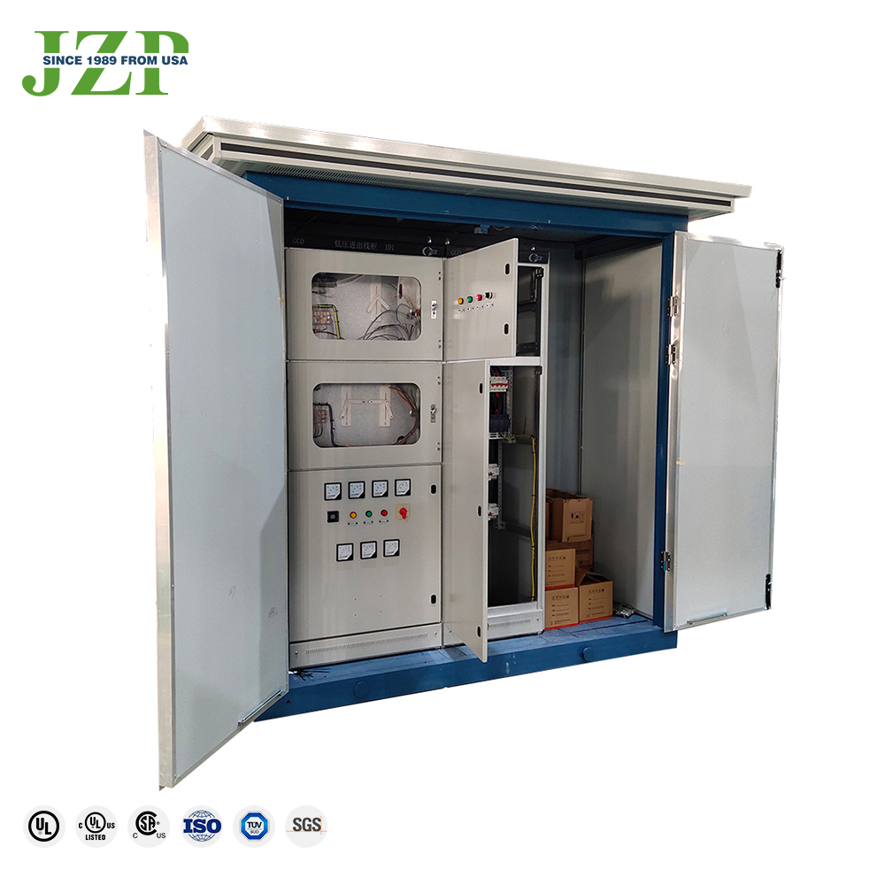 15kv Power Supply Box Electrical Cabinet Equipment Distribution Box 1000kva European substation power transformers Featured Image