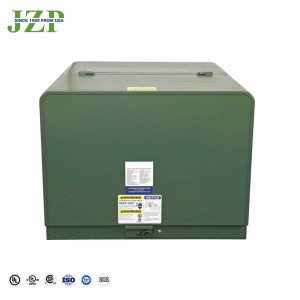 ប្រសិទ្ធភាពសំលេងរំខានទាប 25kva 37.5kva 50kva ដំណាក់កាលតែមួយ padmounted transformer ជាមួយ IFD 13200V ទៅ 240/120V
