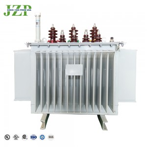 ប្រសិទ្ធភាពខ្ពស់ សំលេងរំខានទាប 1000KVA 20KV ទៅ 400V Oil Immersed Power DistributionTransformer UL បានរាយបញ្ជី