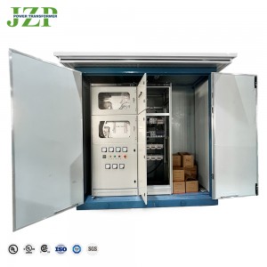 JZP Elektrik Ekipmanları 2000 kva 2500 kva 15000v 480v Kademeli Kompakt trafo merkezi transformatörü1
