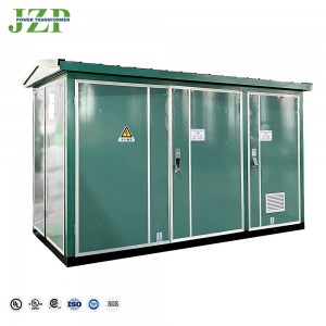 JZP Electrical Equipment Box-type 2000 kva 2500 kva 15000v 480v Step-Down Compact substation transformer