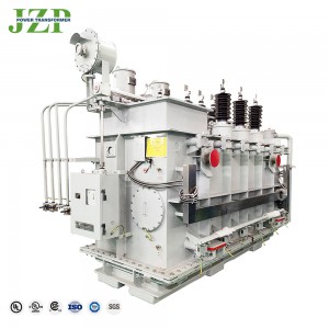 JZP Kualitas Tinggi 10MVA 12.5MVA tilu fase duplex pungkal trafo kakuatan sareng on-load changer