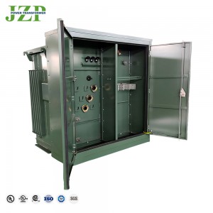 منبع تغذیه JZP New Energy YBM YBP 13800 ولت تا 400/230 ولت 2500 kva ترانسفورماتور 1 سه فاز مجهز به پد