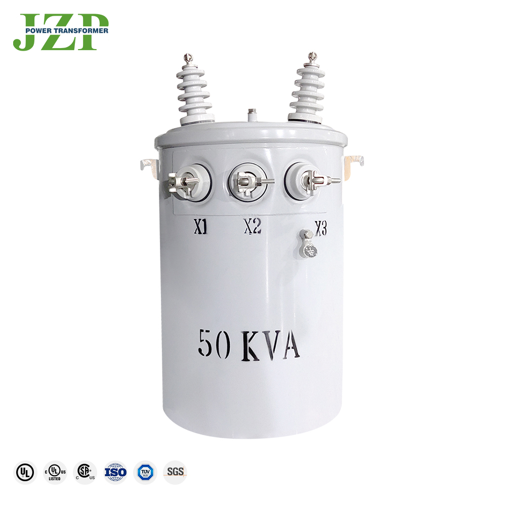 IEEE ANSI Standard 25 kva 37.5kva 12470Y/7200 mpaka 120/240V single gawo Pole Wokwera Mafuta Mtundu Distribution Transformers