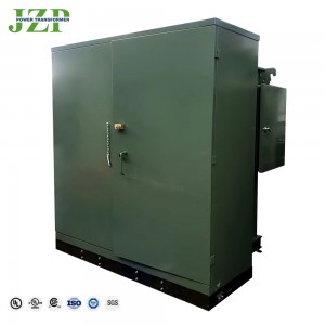 Transformateur monté sur socle triphasé JZP de type boîte de haute qualité 12470Y/7200V 480/277V FR3 KNAN 150 kva1