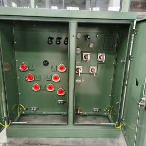 Zuverlässigkeit Sicherheit 500 kVA 24940 V bis 240/120 V Dreiphasen-Stromverteilungstransformator mit Pad-Montage3