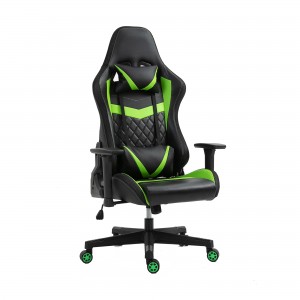China wholesale Gaming Chair Low Price Suppliers –  Free Sample Hot Selling Cheap Leather Racing Chair For Gamer Home Office Chairs PC Gaming Setups – ANJI JIFANG