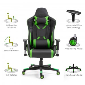 PC Ordinador Silla Gaming Cadira d'escriptori Gaming d'alta qualitat 150 kg