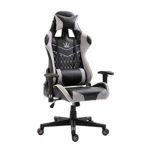 Фабрика Директна велепродаја Ергономска врућа продаја кожна канцеларијска тркачка столица за игре