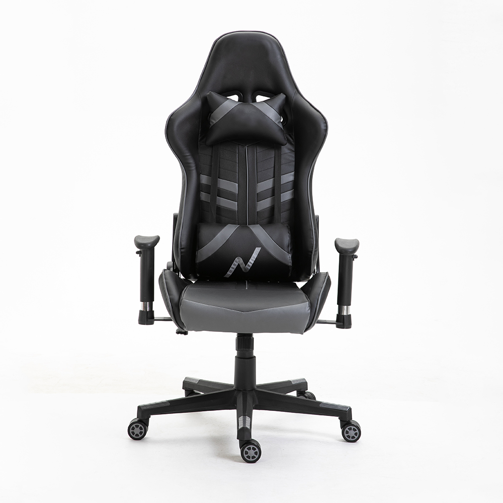 Customized-2D-armrest-All-black-PC-Gaming-Chair-ps4-for-gamer-1