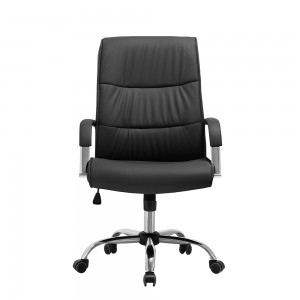 Cadira de braços giratoris de luxe modern d'Ekintop, gerent de disseny, cadira d'oficina de cuir, cadira d'oficina ergonòmica executiva
