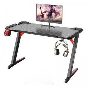 Gaming Desk Chair Manufacturers –  Electronic Office Table Modern Design Furniture High Quality Computer Table Gaming Table with LED Light – ANJI JIFANG