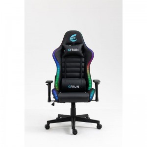 cadeira de xogos de ordenador de masaxe de coiro PU plegable barata por xunto silla gamer racing cadeiras de xogos rgb