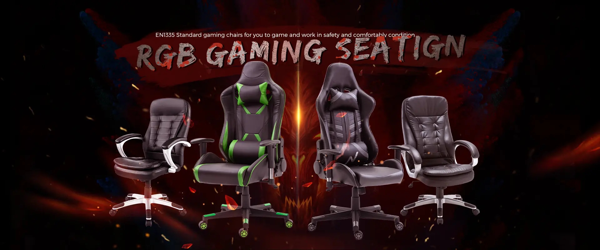 Comfortable and durable gaming chair from Anji Jifang Furniture Co., Ltd.