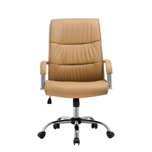 Paceļams grozāms e-sport spēļu krēsls, ādas ergonomisks konferenču krēsls biroja vadītājs