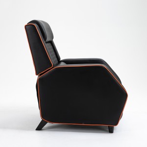 Ergonomic PU Letlalo Reclining Single Gaming Sofa Chair Gamer with Legrest