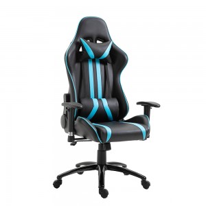 Moderna okretna podesiva PC gejmerska trkačka ergonomska kožna stolica za igranje