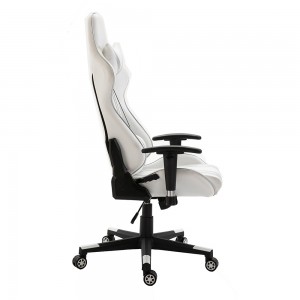 Moderne ergonomisk høj ryg læder drejelig computer gamer racing gaming stol