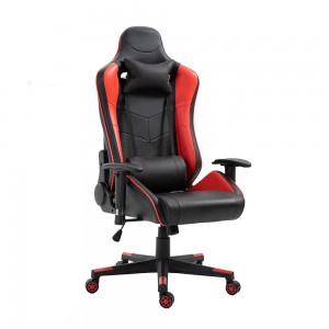 Šiuolaikinė pasukama reguliuojama kompiuterinių žaidimų žaidėjų lenktyninė Ergonomiška odinė atlošiama biuro žaidimų kėdė