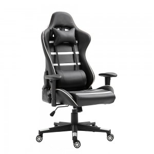 Sedia Moderna Girevule Regolabile in Altezza PU Cuoio Gaming Chair Per Gamer