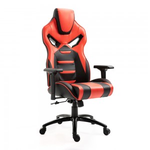 Pheej yig niaj hnub Synthetic Pu tawv rooj zaum Gamer Adjustable Armrest Racing Gaming Chair