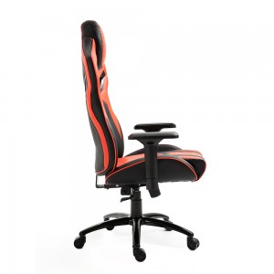 저렴한 현대 합성 Pu 가죽 사무실 의자 게이머 조정 가능한 팔걸이 레이싱 게임 의자
