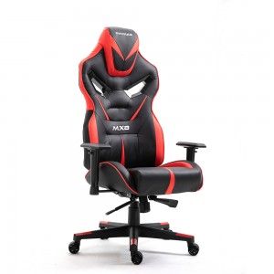 Racing-Stuhl aus synthetischem, buntem Pu-Leder, preiswerter Gamer-Stuhl mit verstellbarer Armlehne, Racing-Gaming-Stuhl