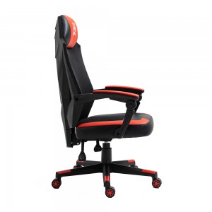 Cadeira de carreiras reclinable moderna barata, respaldo alto, ergonómico, xiratorio, tecido de malla, cadeiras de xogos para ordenador