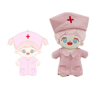 Wholesale Discount Farting Teddy - New arrival 20cm career-themed idol custom plush doll – Aixini