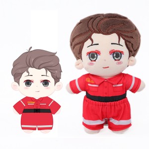 New arrival 20cm career-themed idol custom plush doll