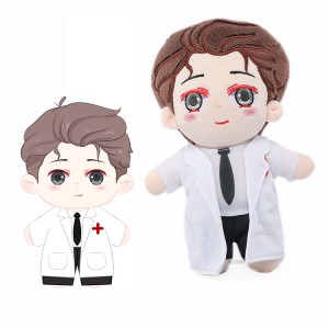 New arrival 20cm career-themed idol custom plush doll