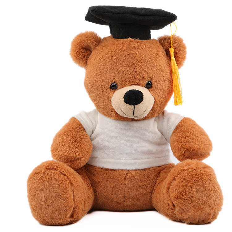 30cm tall custom seven style graduation bear 12inch class of 2022 stuffed animal plush toy