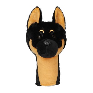 cartoon plush animal dog driver headcovers golf putter custom protect headcover for driver