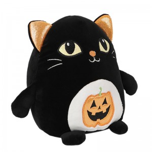 Kawaii shape halloween cat stuffed animal plush toy pillow