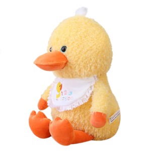 11inch low moq custom duck plush toy