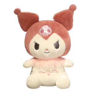 High definition Cherry Blossom Teddy Bear - 13inch cartoon colorful kuromi plush doll pillow – Aixini