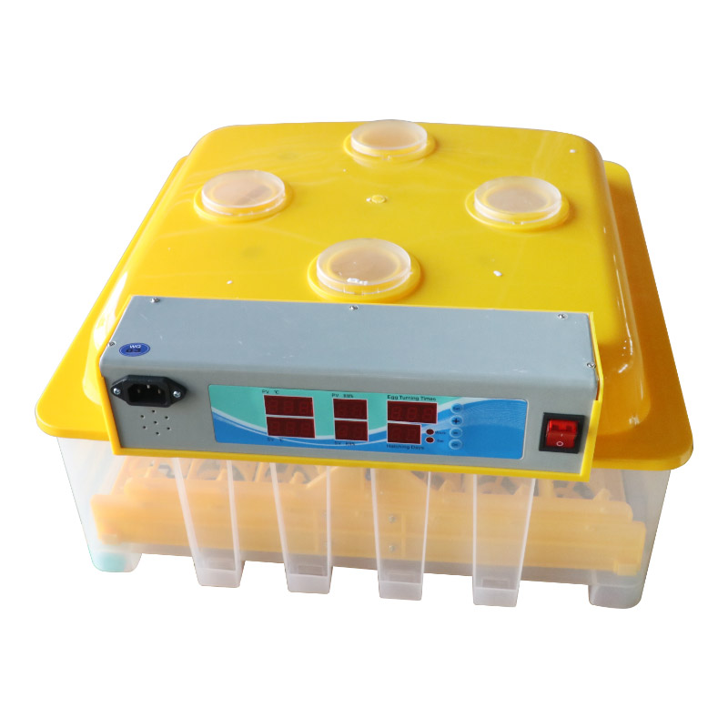 Perutnina Piščanec noj Mala Popolnoma Avtomatski Mini Kapaciteta 48 jajc Inkubator stroj Za prodajo