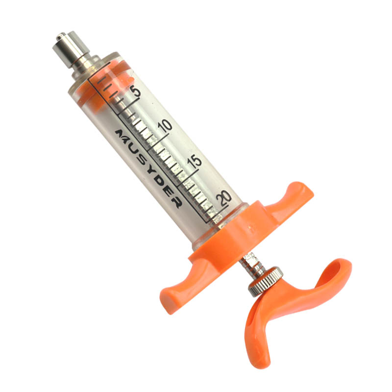 Cheapest Price Auto Injector Syringe - Veterinary Instrument TPX nylon syringe 20ML for animal use – Jimu