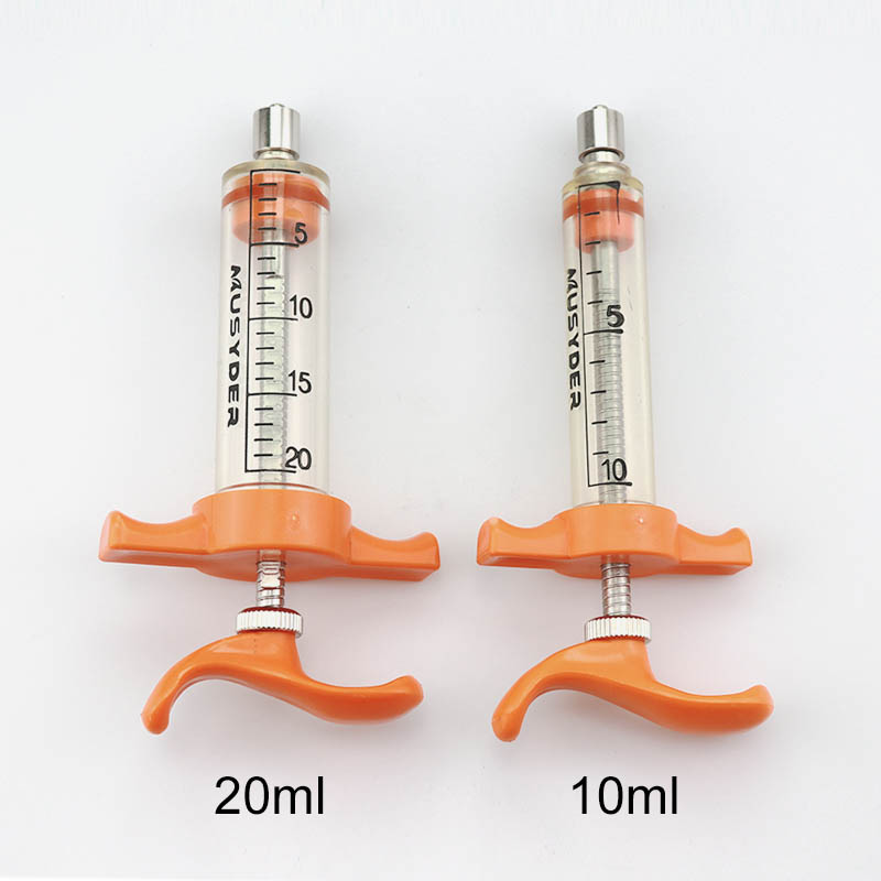 Plastic animal injector syringe 10ml