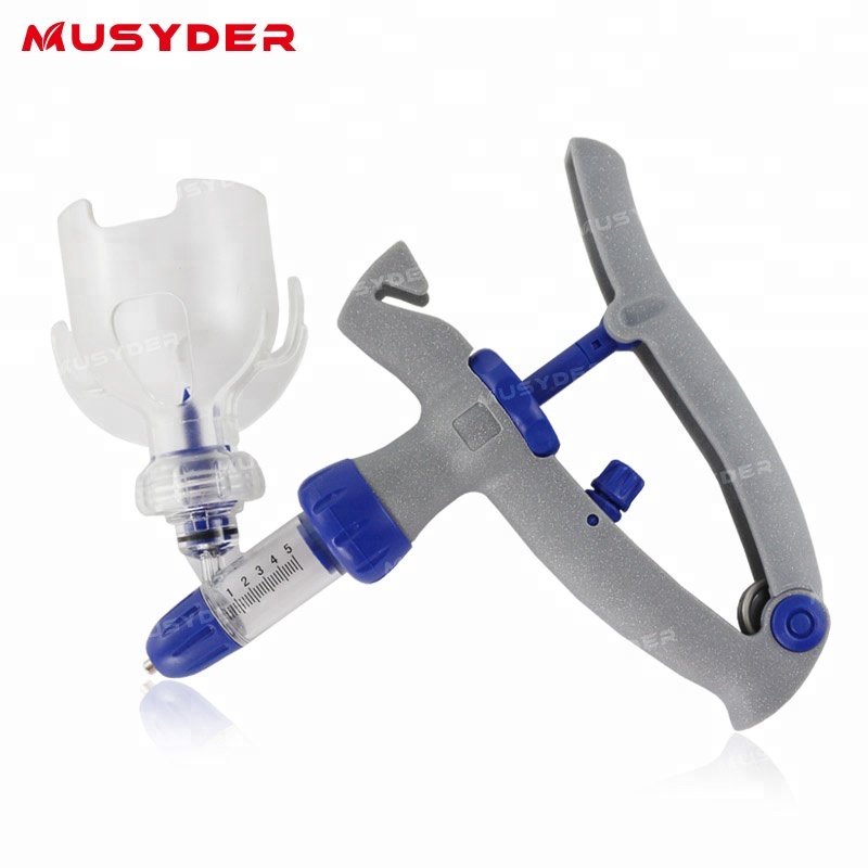 Factory wholesale Ultrasound Machine - adjustable poultry continuous veterinary automatic vaccine syringe – Jimu